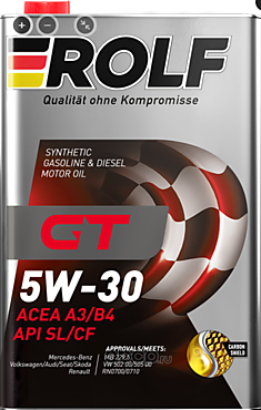 Масло 5W30 - 1л   GT